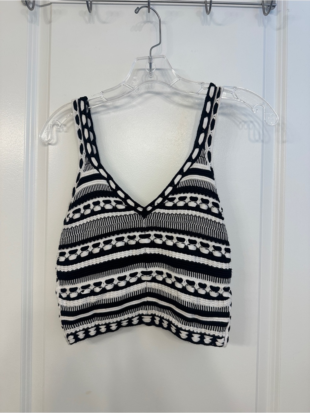 Alice and Olivia Crotchet Top